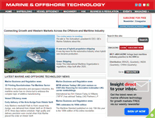 Tablet Screenshot of marineoffshoretechnology.net